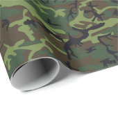 Farbwaldtarnung des Spaß-vier Geschenkpapier (Rolleneckpunkt)