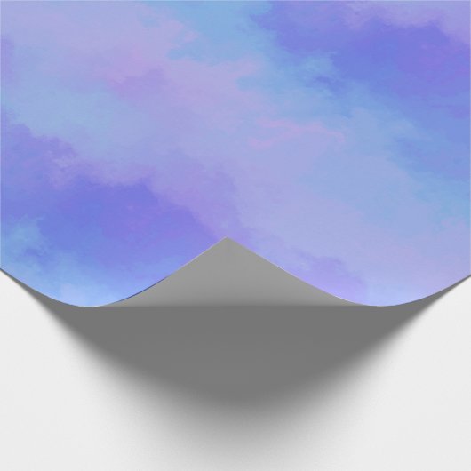 Farbwaschmittel-Wrap Geschenkpapier (Ecke)