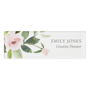 FARBWASCHWASCHEN-BLUSH-PINK-FLORALLBUNKCH NAMENSCHILD
