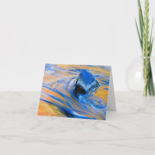 Farbwasser Abstrakt (Vorderseite)