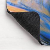 Farbwasser Abstrakt Mousepad (Ecke)