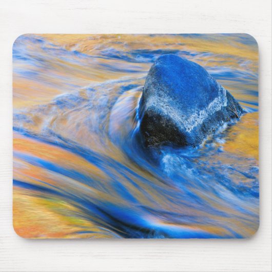 Farbwasser Abstrakt Mousepad (Vorne)