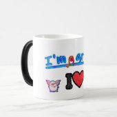 Farbwechsel-Tasse Verwandlungstasse (Vorderseite Links)