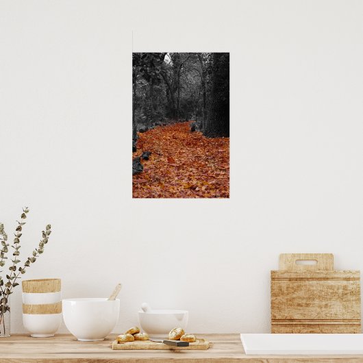 Farbweg Poster (Küche)