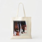 Farbweibchen | Christliche Verse Tragetasche (Vorne)