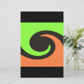 Farbwelle Briefpapier (Stehend Vorderseite)