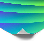 Farbwelle Poster (Ecke)