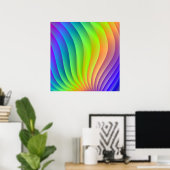 Farbwelle Poster (Heimbüro)