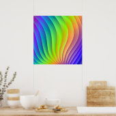 Farbwelle Poster (Küche)