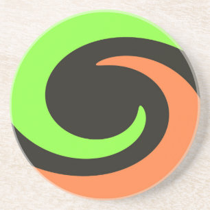 Farbwelle Sandstein Untersetzer