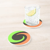 Farbwelle Sandstein Untersetzer (Seite)