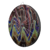 Farbwellen Dartscheibe (Vorderseite rechts)