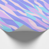 Farbwellen Geschenkpapier (Ecke)