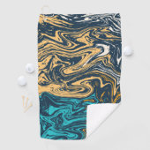 Farbwellen Golfhandtuch (Insitu)