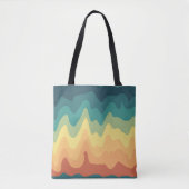 Farbwellen-Horizont Tasche (Vorderseite)