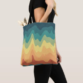 Farbwellen-Horizont Tasche (Von Nahem)