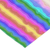 Farbwellen Kurzer Tischläufer (Ecke)