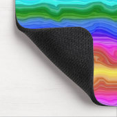 Farbwellen Mousepad (Ecke)