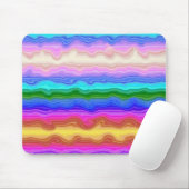 Farbwellen Mousepad (Mit Mouse)
