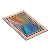 Farbwellen Notizblock (Rechte Seite)