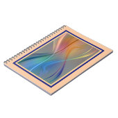 Farbwellen Notizblock (Linke Seite)