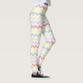 Farbwellen (Pastelle) Leggings (Rechts)