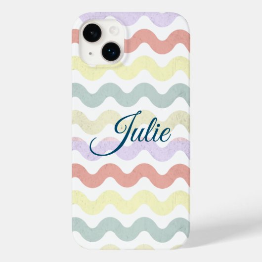 Farbwellen (Pasten) iPhone Case für den Fall Mate (Rückseite)