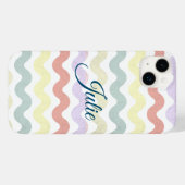 Farbwellen (Pasten) iPhone Case für den Fall Mate (Rückseite (Horizontal))