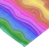 Farbwellen Tischdecke (Schrägansicht)