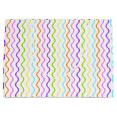 Farbwellenspanner Party Geschenktasche Große Geschenktüte (Vorderseite)