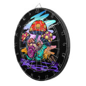 Farbwelt Dartscheibe (Vorderseite rechts)