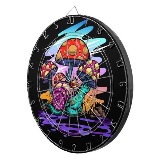 Farbwelt Dartscheibe (Vorderseite rechts)