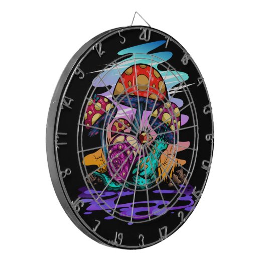 Farbwelt Dartscheibe (Vorderseite Links)