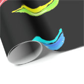 Farbwind-Papier Geschenkpapier (Rolleneckpunkt)