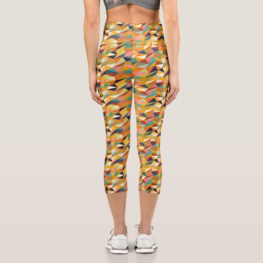 Farbwinkel Capri Leggings (Rückseite)