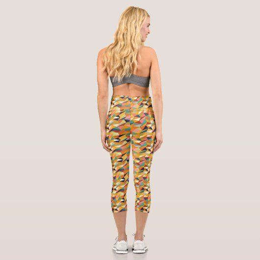 Farbwinkel Capri Leggings (Rückseite)
