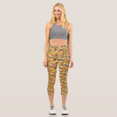 Farbwinkel Capri Leggings (Vorderseite)