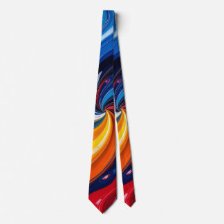Farbwirbel Herren Krawatte