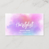 Farbwolke Visitenkarte (Vorderseite)