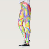 Farbwolke-Wirbel Leggings (Links)