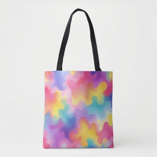 Farbwolken Tasche (Vorderseite)