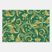 Farbwrapping-Papier für Ferien - Flachblatt Set 3 Geschenkpapier Set (Vorderseite 2)