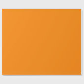 Farbwrapping-Papier für feste Neon Orange Geschenkpapier (Flach)