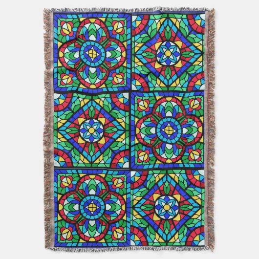 Farbwurf Decke (Vorderseite Vertikal)