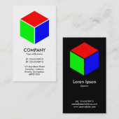 Farbwürfel Visitenkarte (Vorne/Hinten)