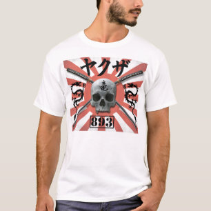 Farbyakuza-T-Shirt mit backprint T-Shirt