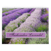 Farbzauber Lavendel Kalender (Titelbild)