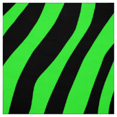 Farbzebramuster aus grünem Neon Stoff (Muster)