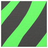 Farbzebramuster aus grünem Neon Stoff (Nahaufnahme)