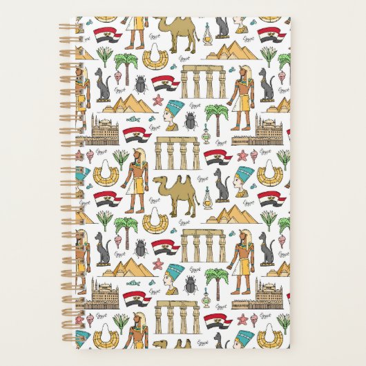 Farbzeichen des ägyptischen Musters Planer (Vorderseite)